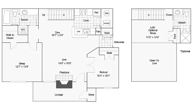 Floorplan Image | Arrive Odenton South