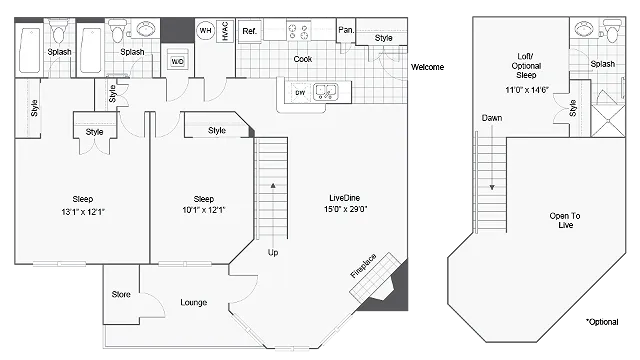 Floorplan Image | Arrive Odenton South