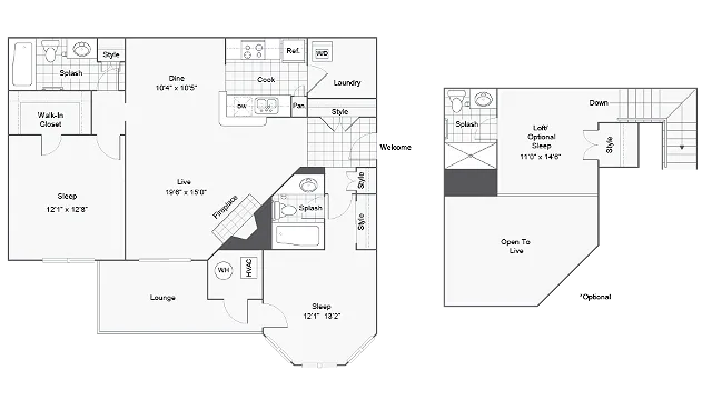 Floorplan Image | Arrive Odenton South