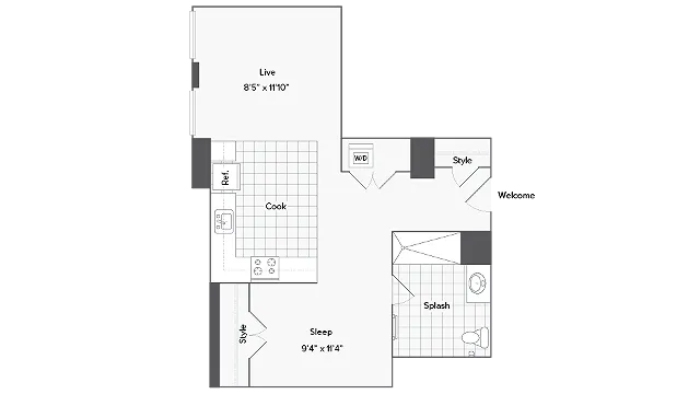 Floorplan Image | Arrive Inner Harbor