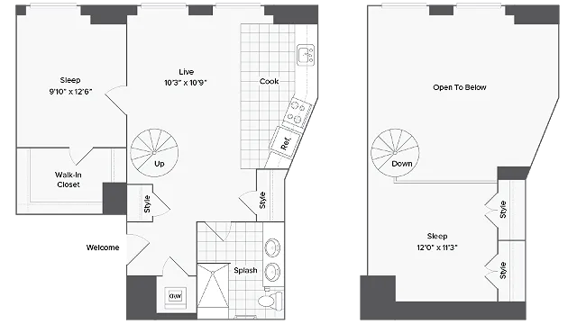 Floorplan Image | Arrive Inner Harbor