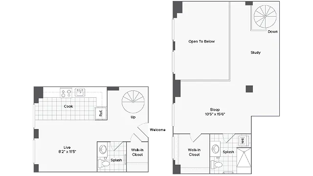 Floorplan Image | Arrive Inner Harbor