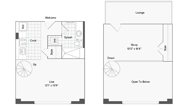 Floorplan Image | Arrive Inner Harbor