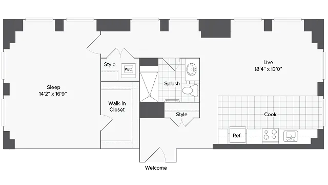 Floorplan Image | Arrive Inner Harbor