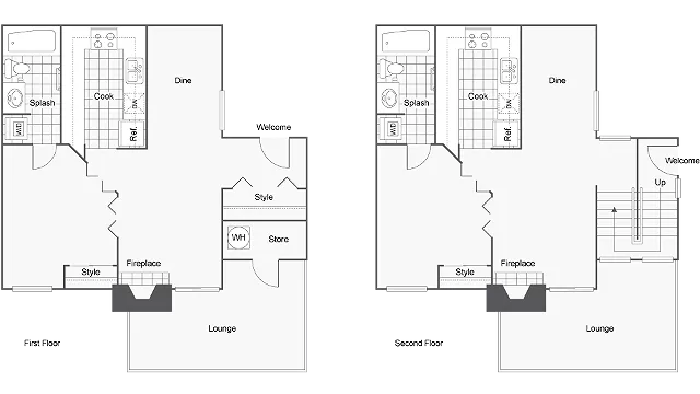 Floor Plans | ReNew Sinclair Apartment Homes for Rent in Midland TX 79703