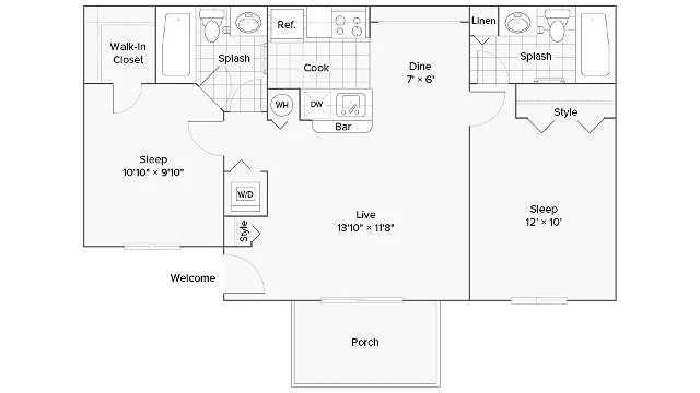 Floorplan Image | Arrive Key West