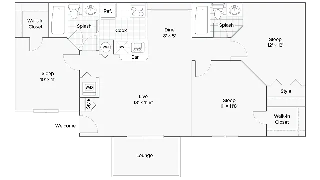 Floorplan Image | Arrive Key West