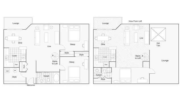 Floor Plan | The Social at Stadium Walk Apartment Homes for Rent in Ft Collins CO 80521