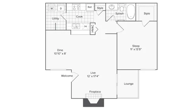 Floor Plans | ReNew North Park Apartment Homes for Rent in Midland TX 79707