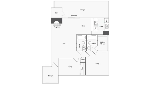 Floor Plans | ReNew Heights Apartment Homes for Rent in Midland TX 79705