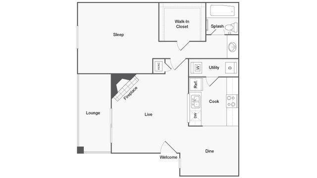 Floor Plan Image | ReNew Andrews Apartment Homes for Rent in Midland TX 79707