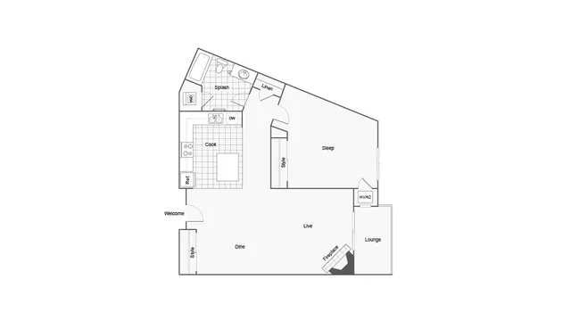 Floor Plan Image | Arrive St Louis Park