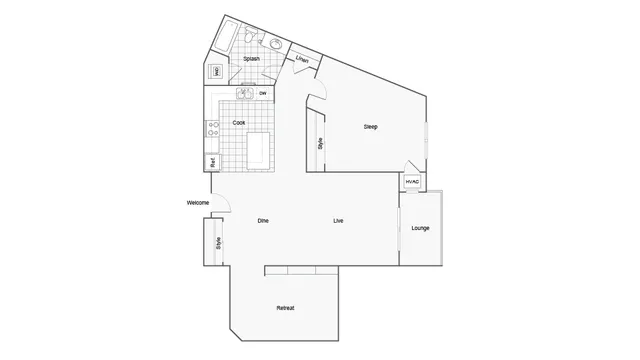 Floor Plan Image | Arrive St Louis Park