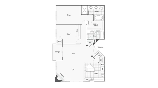 Floor Plan Image | Arrive St Louis Park