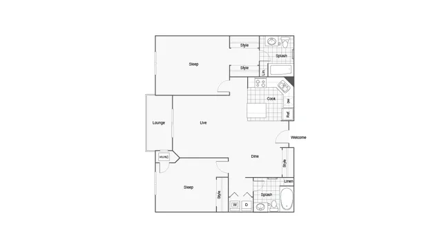Floor Plan Image | Arrive St Louis Park