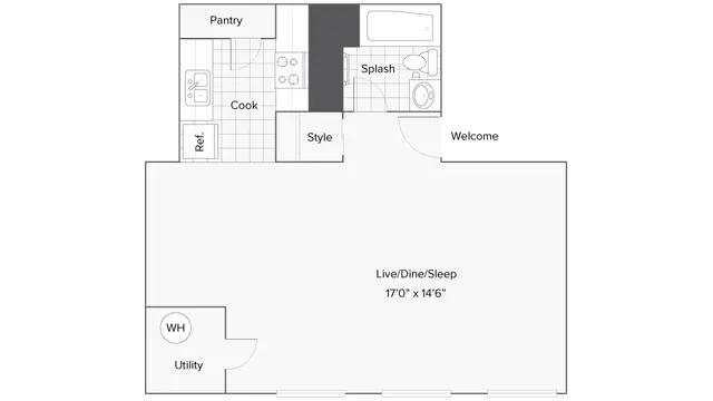 Studio - Dean - Falmouth Floorplan | ReNew Taunton on Dean