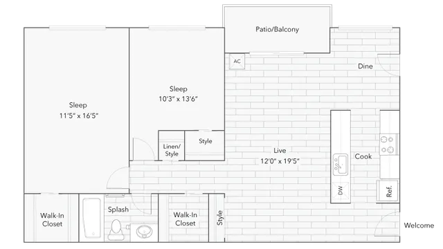 Floor Plan Images | The Social Amherst