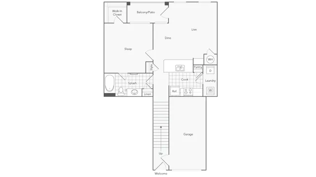 Floorplan Images | Arrive Brentwood