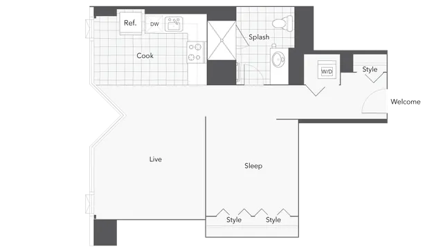 Floorplan Images | Arrive Michigan Avenue