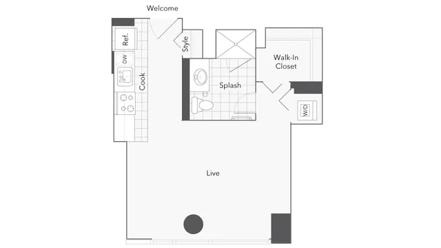 Floorplan Images | Arrive Michigan Avenue