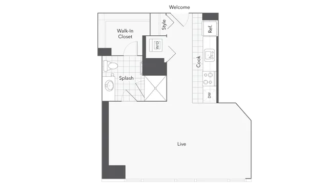 Floorplan Images | Arrive Michigan Avenue