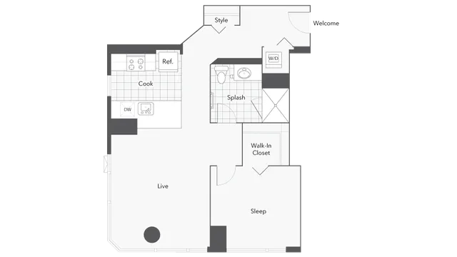 Floorplan Images | Arrive Michigan Avenue