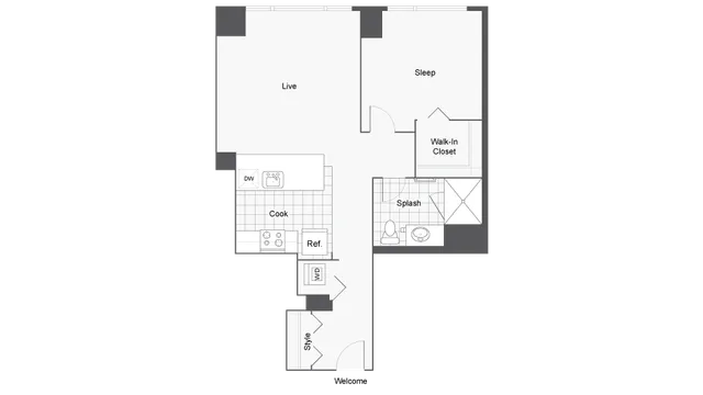 Floorplan Images | Arrive Michigan Avenue