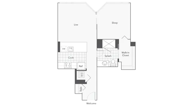 Floorplan Images | Arrive Michigan Avenue