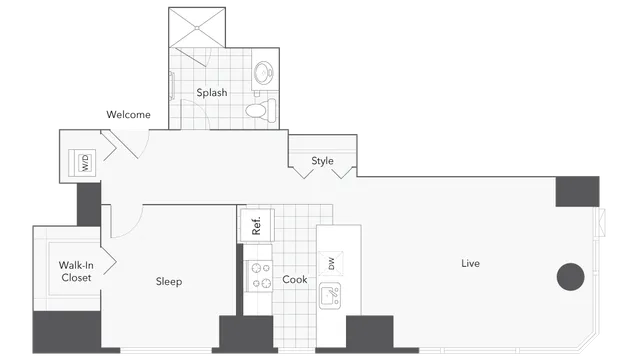 Floorplan Images | Arrive Michigan Avenue