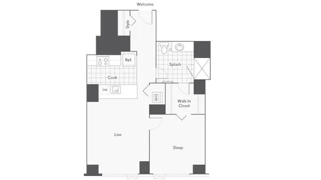 Floorplan Images | Arrive Michigan Avenue