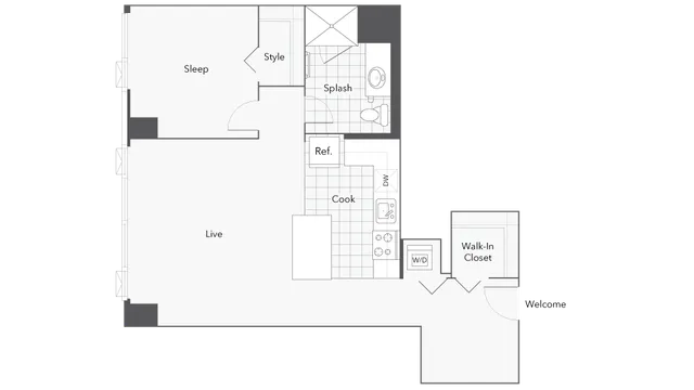 Floorplan Images | Arrive Michigan Avenue