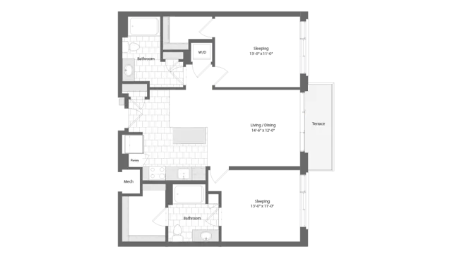 Floorplan Images | Arrive Union Wharf
