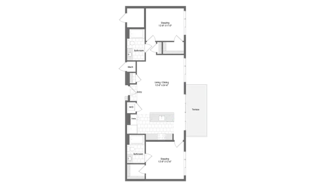 Floorplan Images | Arrive Union Wharf