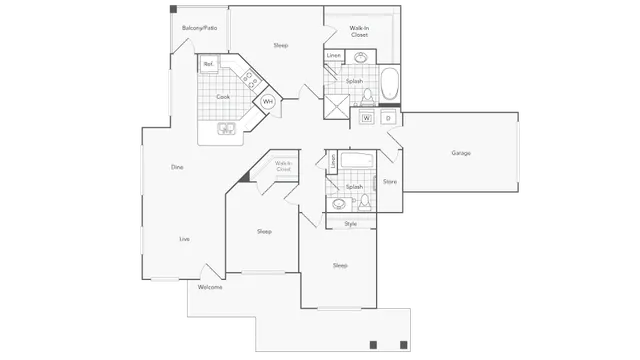 Floorplan Images | Arrive Brentwood II