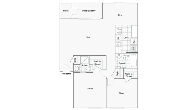 Floorplan Images | ReNew Howard Crossing