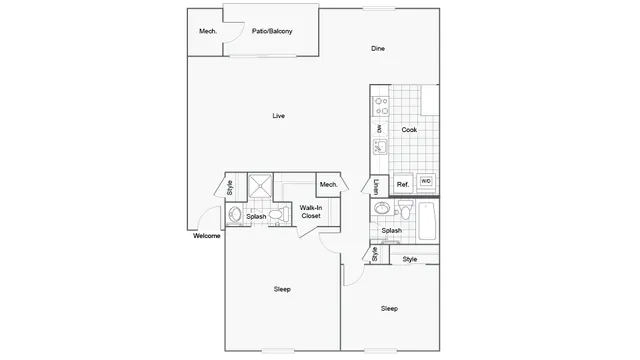 Floorplan Images | ReNew Howard Crossing