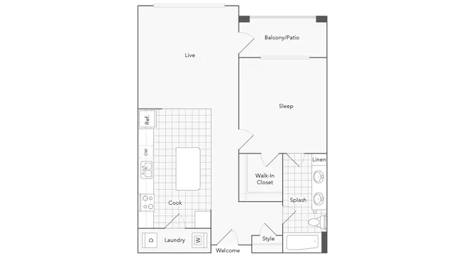 Floorplan Images | Arrive Brentwood