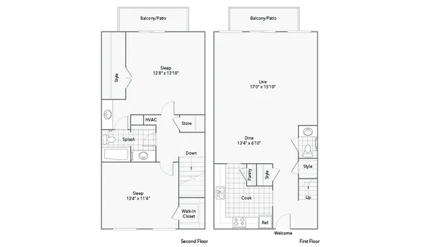 Floorplan Images | ReNew Towne Oaks