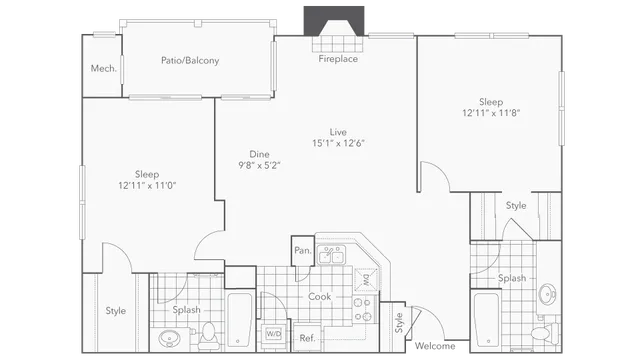 Floorplan Images | Arrive Stamford
