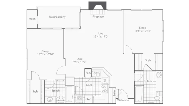 Floorplan Images | Arrive Stamford