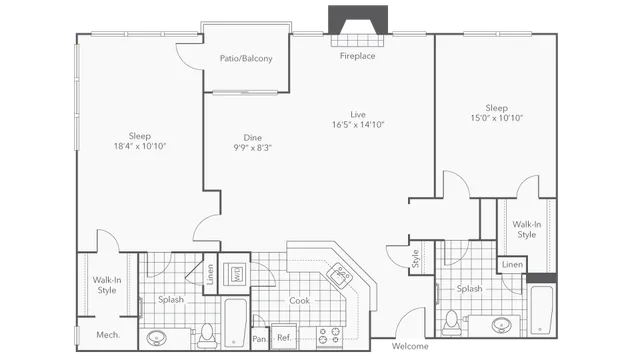 Floorplan Images | Arrive Stamford