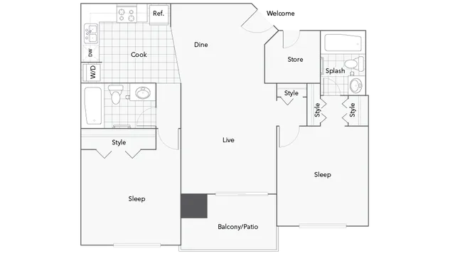 Floorplan Images | ReNew on Naper