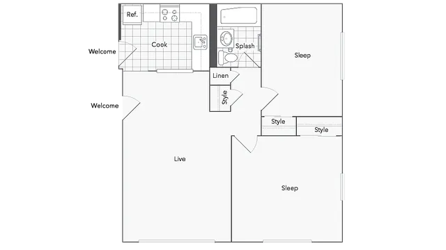 2 Bedroom Apartment