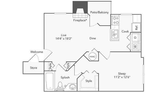 Floorplan Images | ReNew Marina Shores