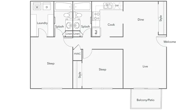 Floorplan Images | Arrive Vinings