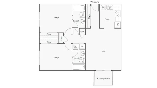 Floorplan Images | Arrive Vinings