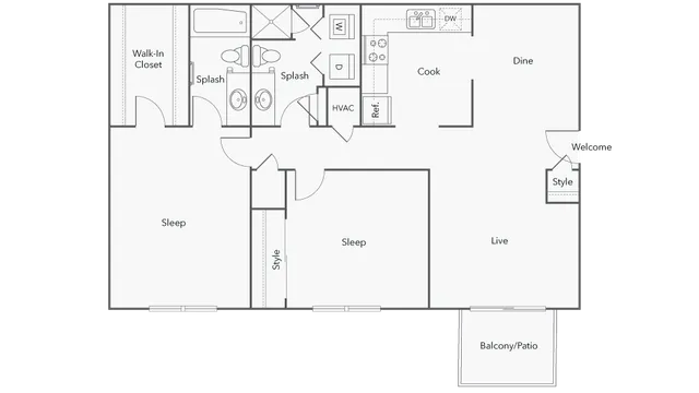 Floorplan Images | Arrive Vinings