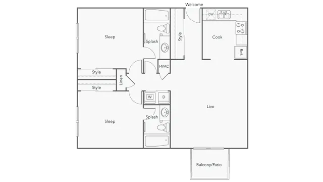 Floorplan Images | Arrive Vinings