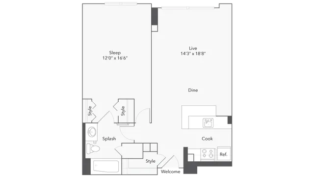 Floorplan Images | Arrive Malden
