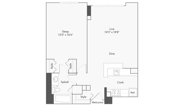 Floorplan Images | Arrive Malden
